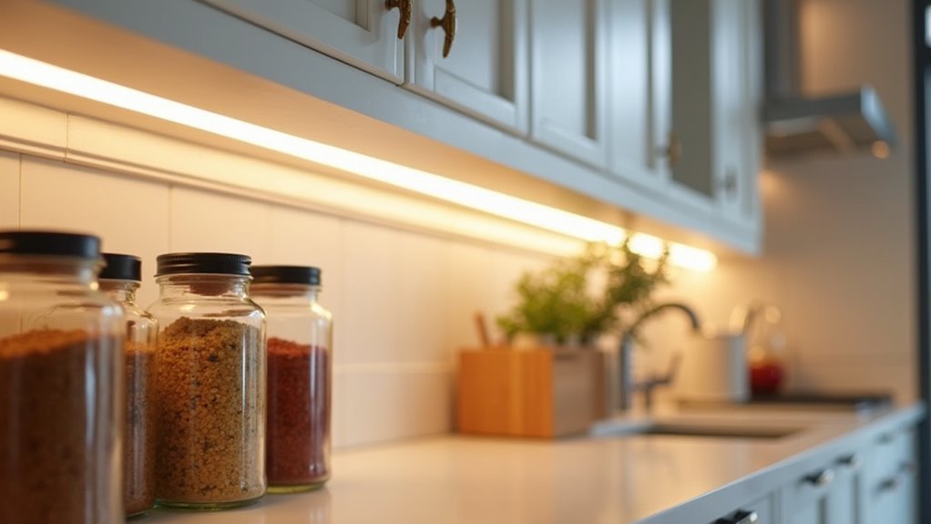 secure led strip installation