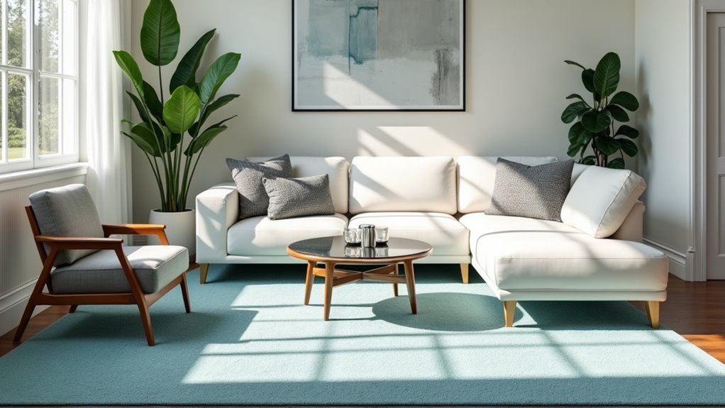 serene sophisticated living room
