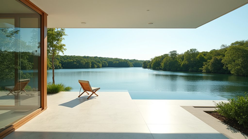 sleek serenity and simplicity