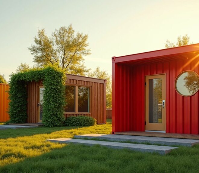 5 Creative Design Ideas for Small Container Houses
