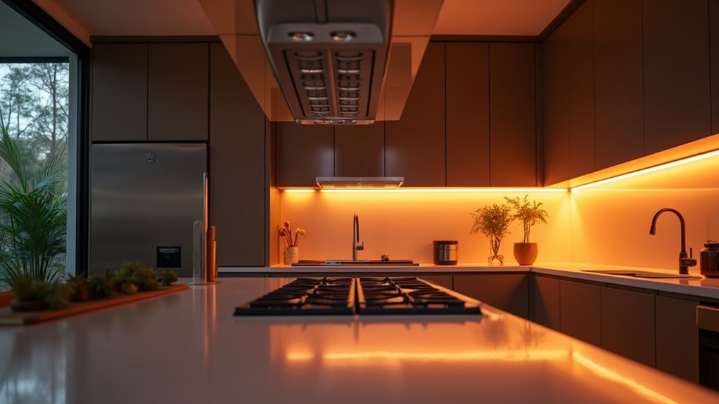 smart customizable kitchen lighting
