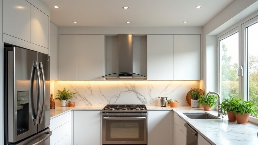 smart energy efficient kitchen lighting