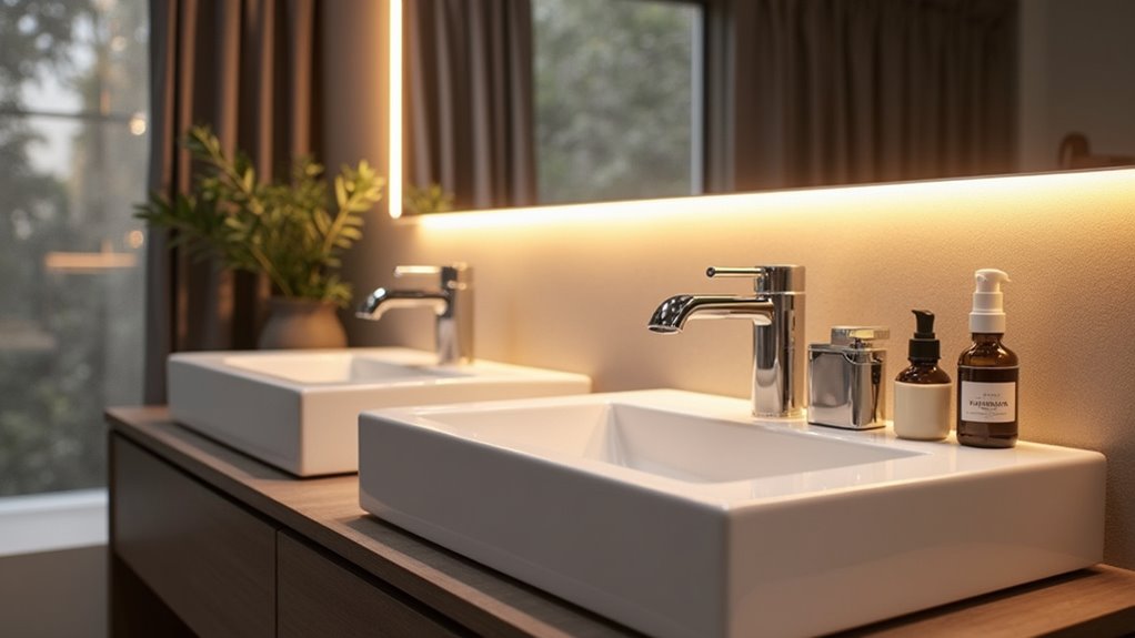 smart lighting for bathrooms