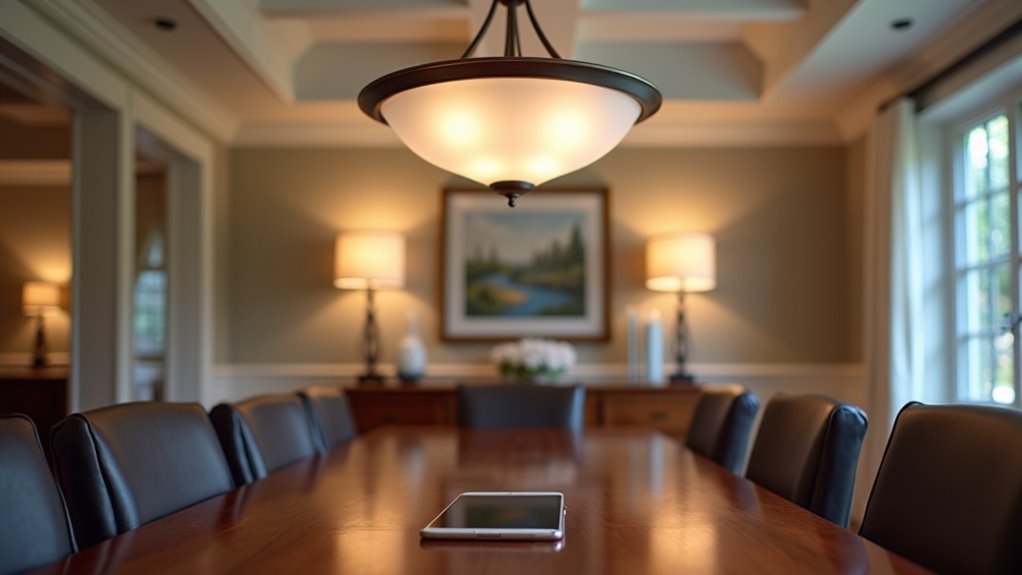 smart semi flush mount lighting