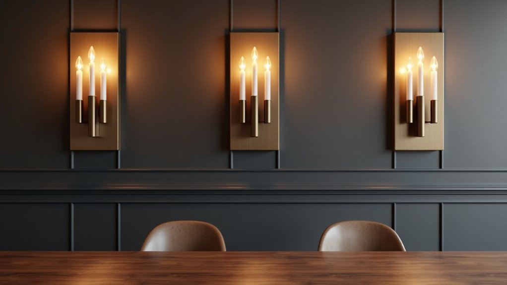 sophisticated candle style sconces