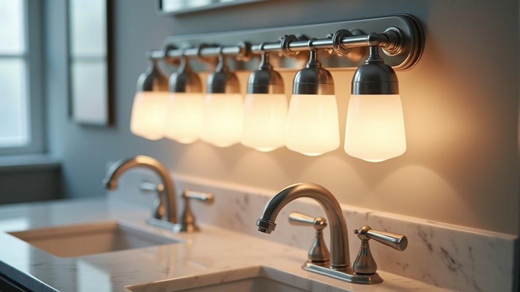 sophisticated double sink illumination