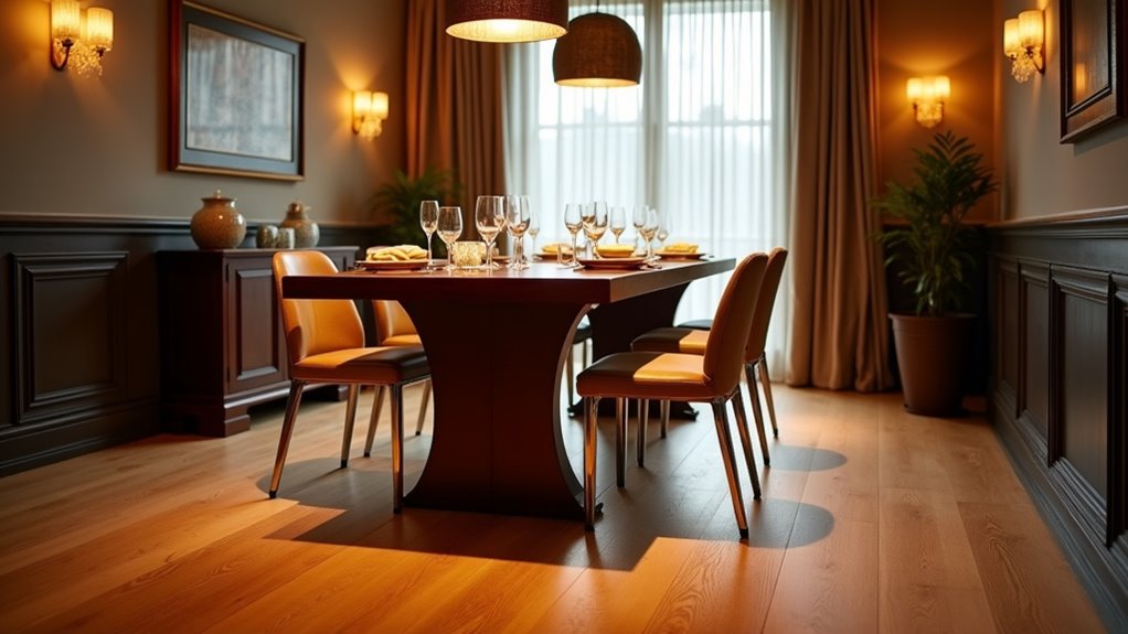 strategic lighting enhances ambiance