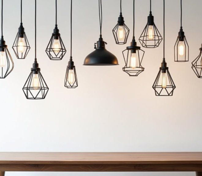 10 Stunning Black Industrial Dining Room Lights for Your Home