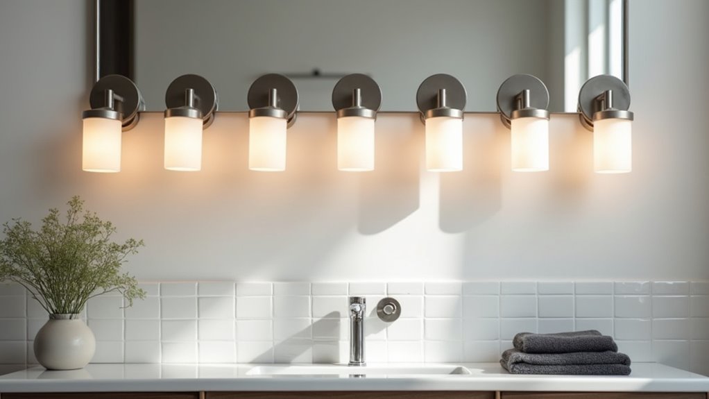 stylish bathroom light covers