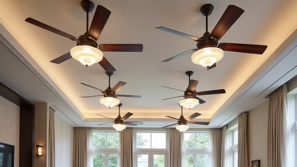 stylish ceiling fan lighting