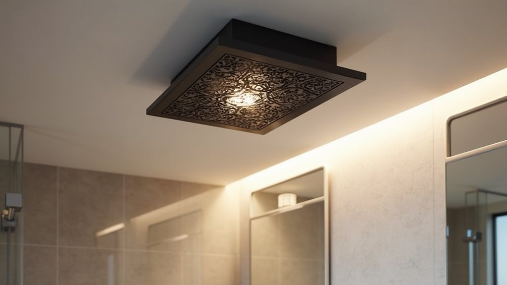 stylish efficient bathroom ventilation