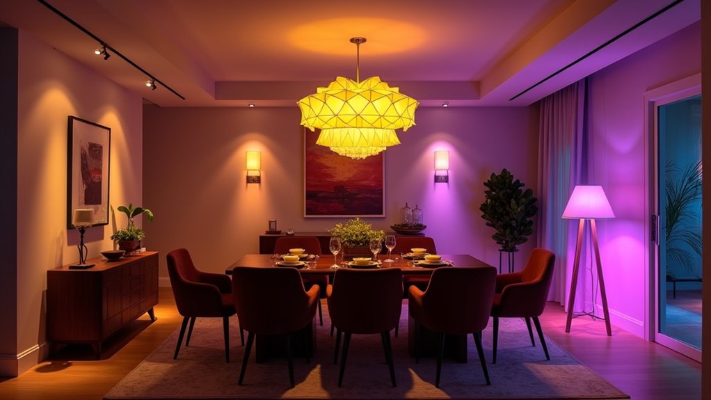 stylish illumination for dining