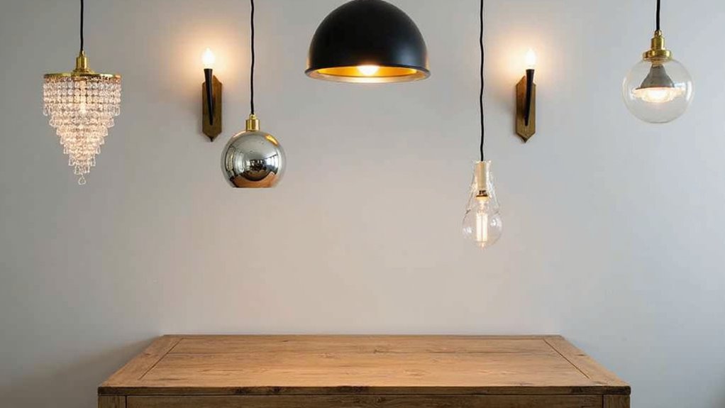 stylish kitchen dinette lighting
