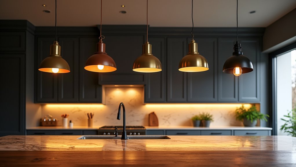 stylish multifunctional kitchen lighting