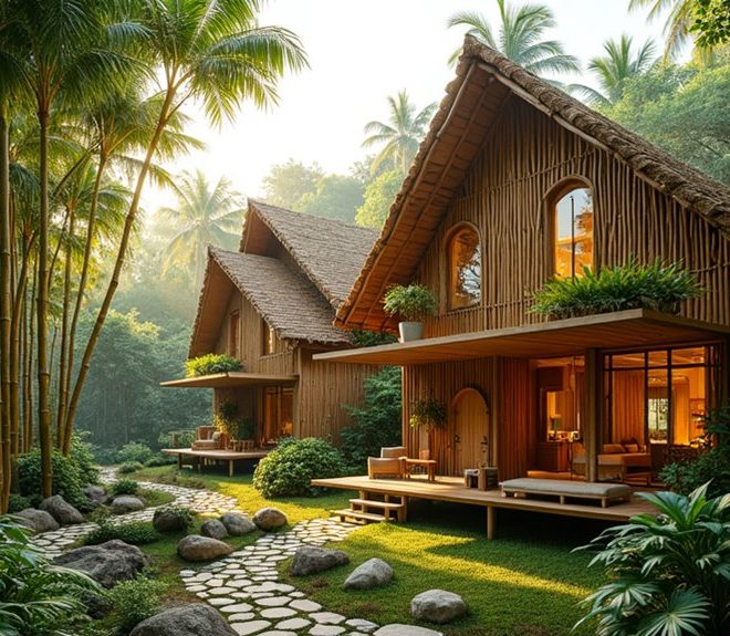 10 Simple Bamboo House Design Ideas for Sustainable Living