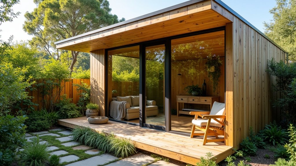 sustainable compact house materials