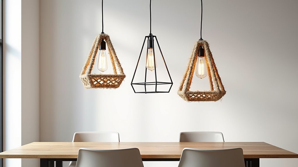 sustainable geometric lighting design