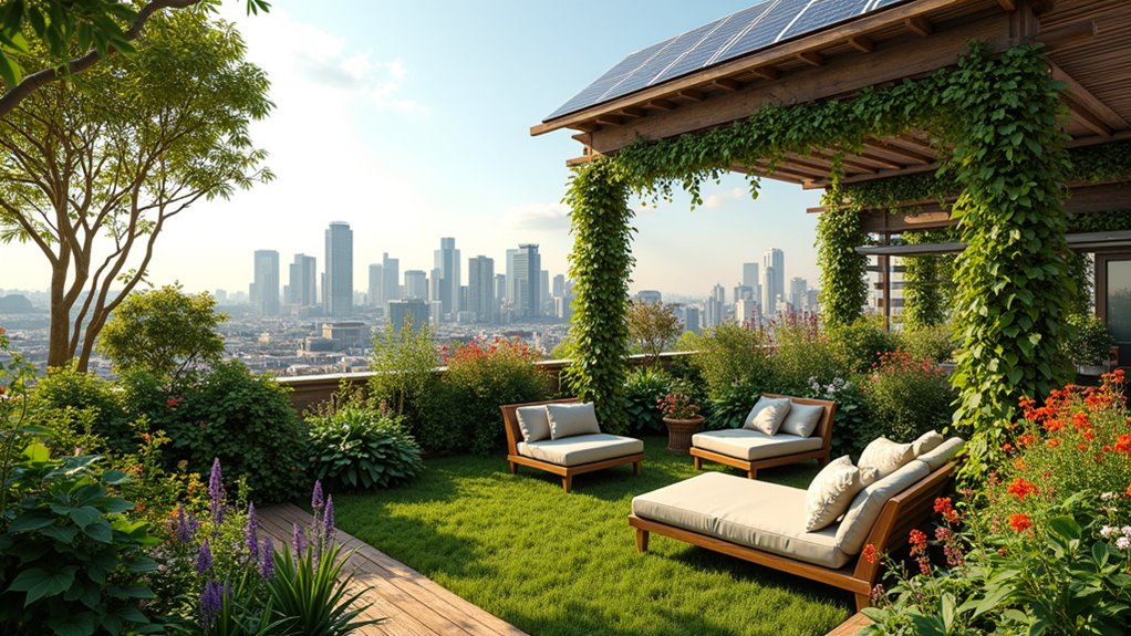 sustainable urban green rooftops