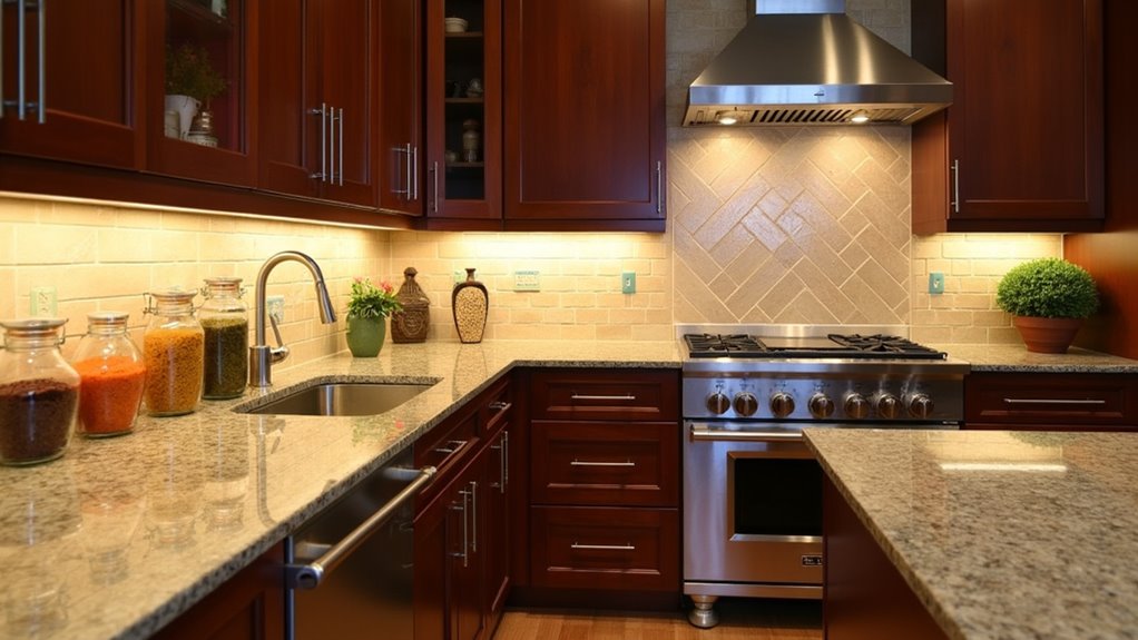 targeted illumination for kitchens
