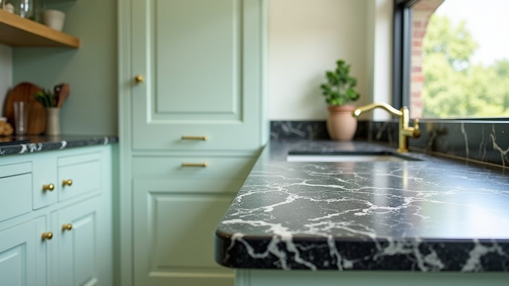 textured countertops enhance kitchens