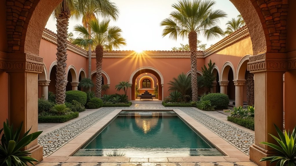 timeless central oasis design