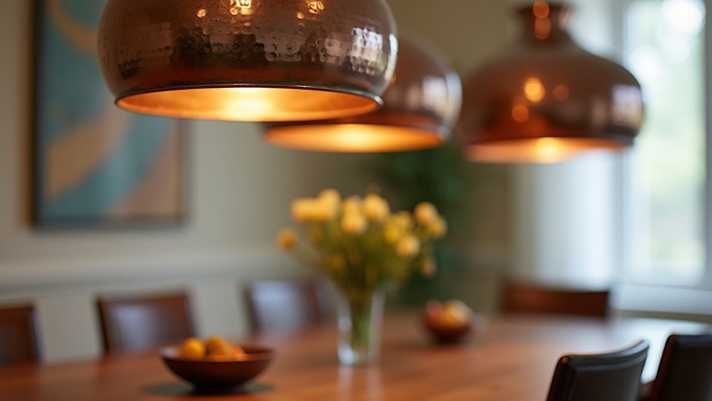 timeless luxury copper accents
