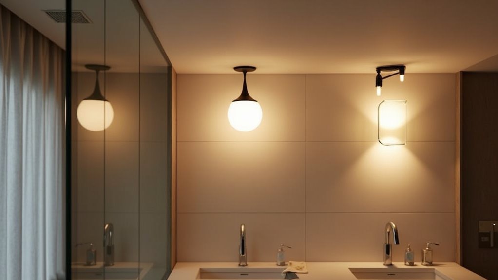 top bathroom led fans