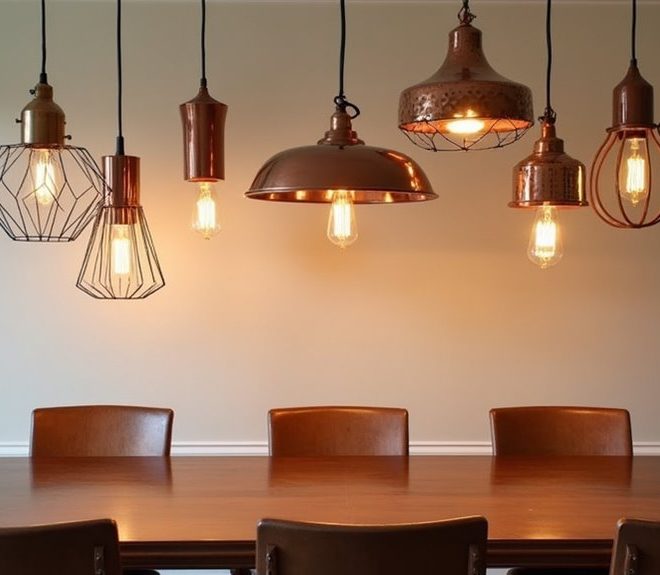 7 Best Copper Dining Room Light Fixtures for 2025