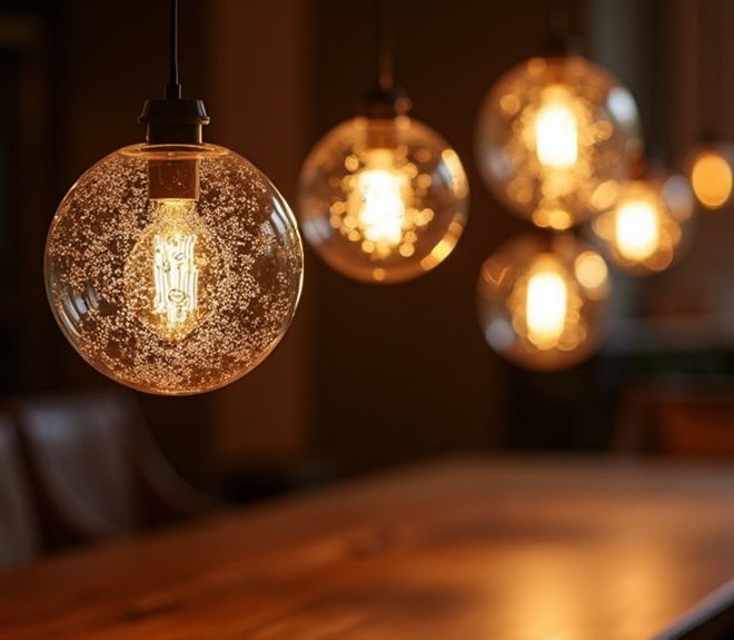 5 Best Bubble Light Fixtures for Your Dining Room in 2025