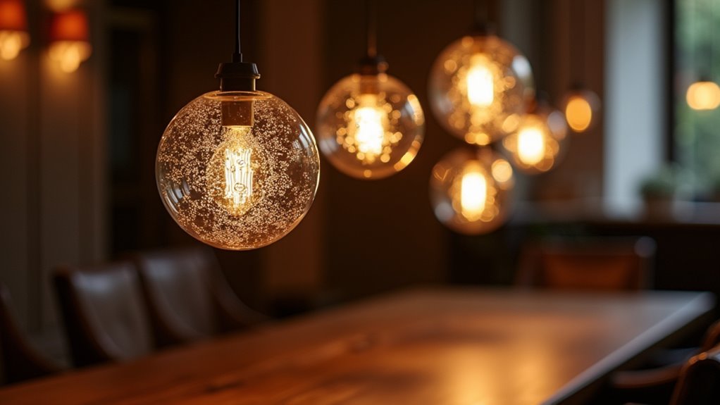 top dining room lighting