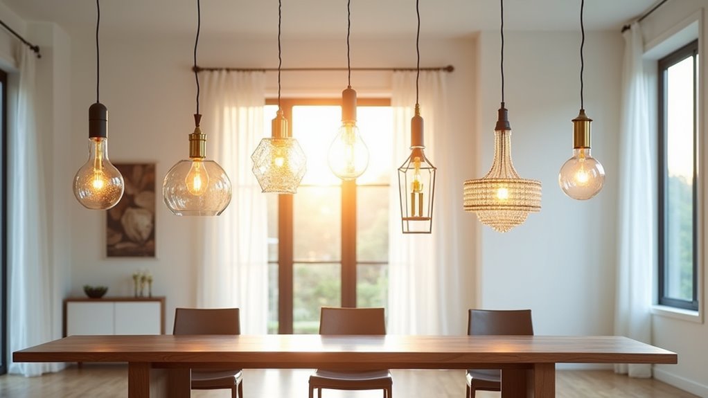 top dining room lighting