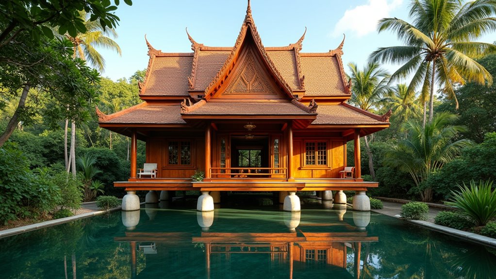 traditional thai architectural harmony
