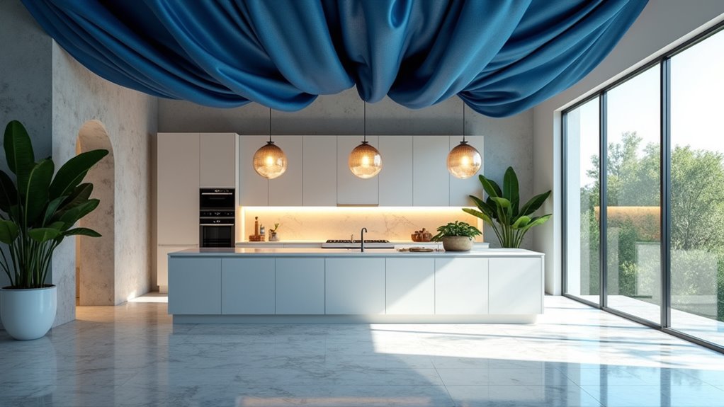 transformative bold ceiling treatments