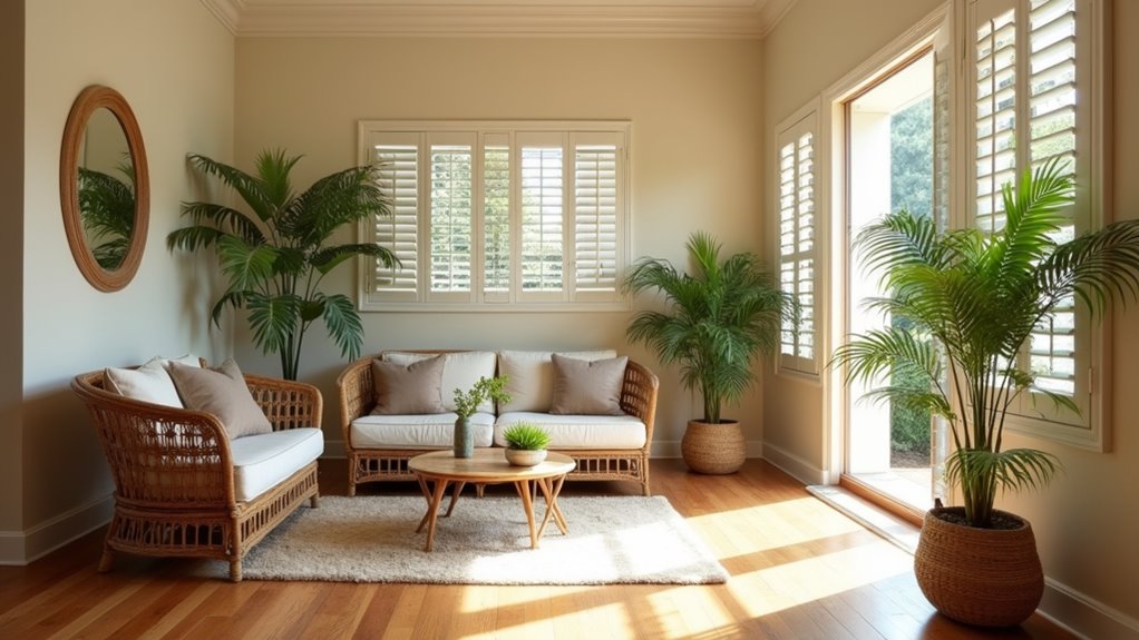 tropical elegance through neutrals