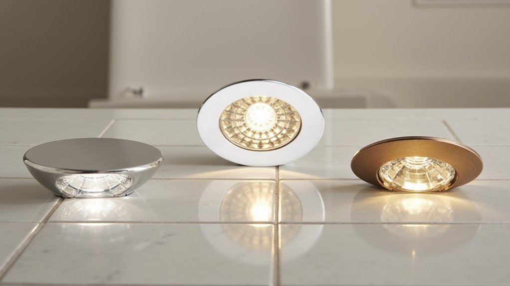 versatile bathroom lighting trims