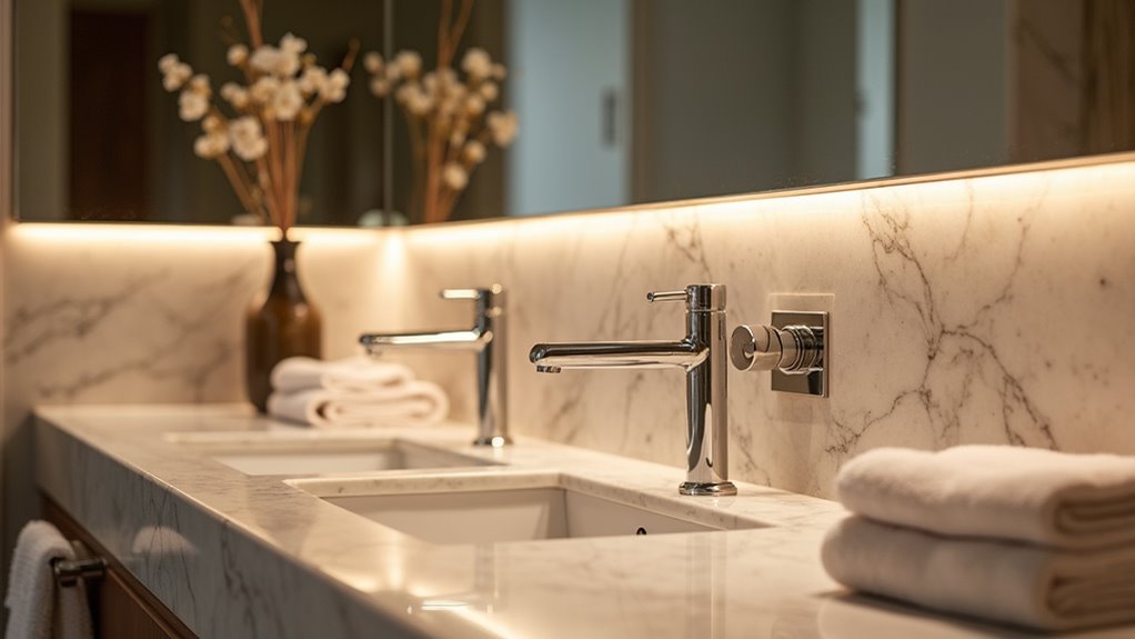 versatile energy efficient bathroom lighting