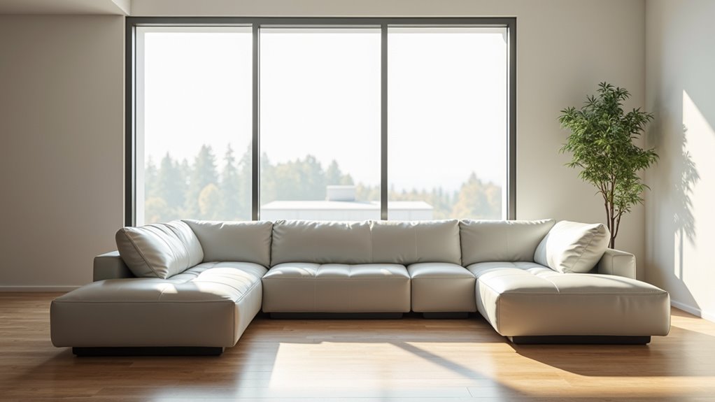 versatile light gray leather