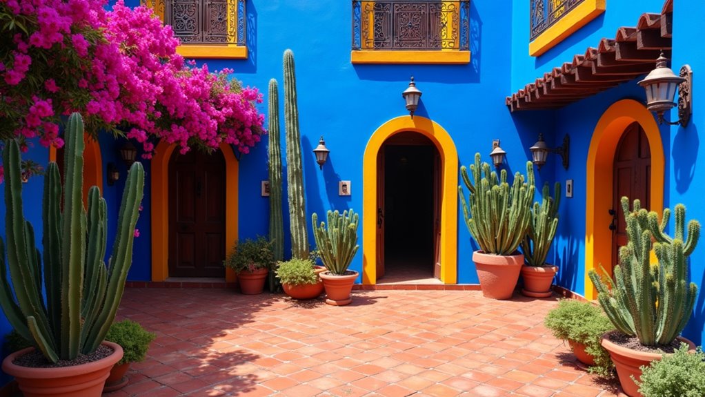 vibrant colors reflect heritage