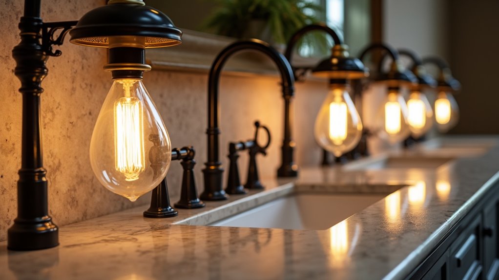 vintage elegance with illumination