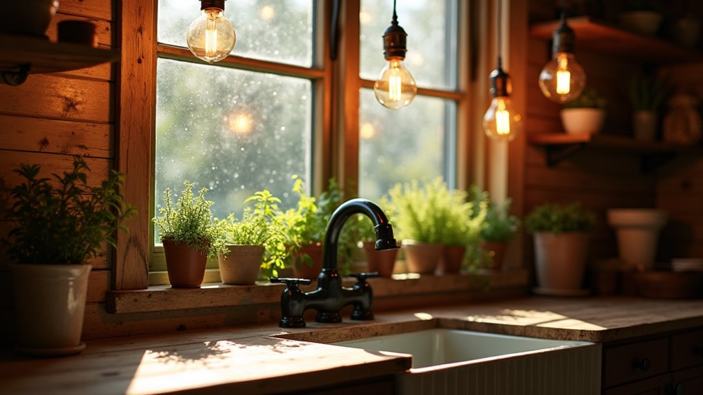 vintage industrial elegance illuminated