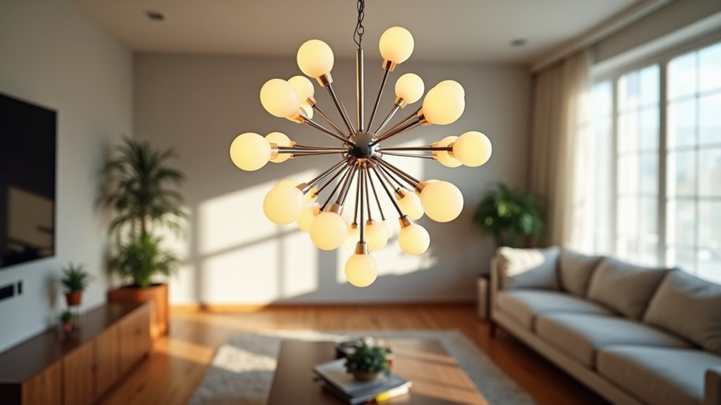 vintage space inspired lighting