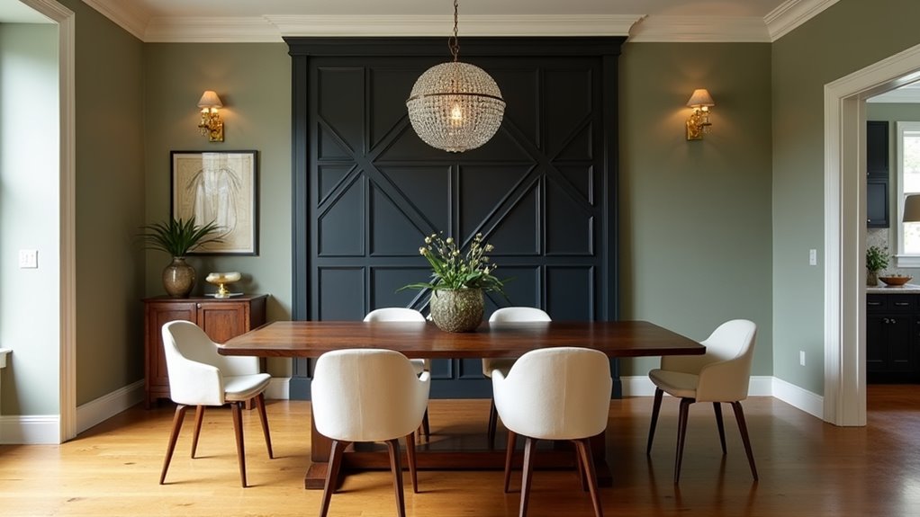 wall treatments enhance visual interest