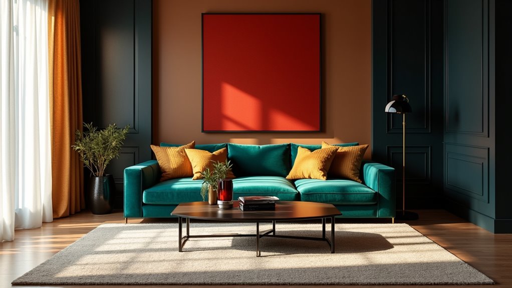 warm textured cozy interiors