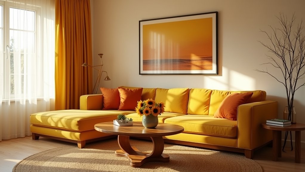 warm wall color selection