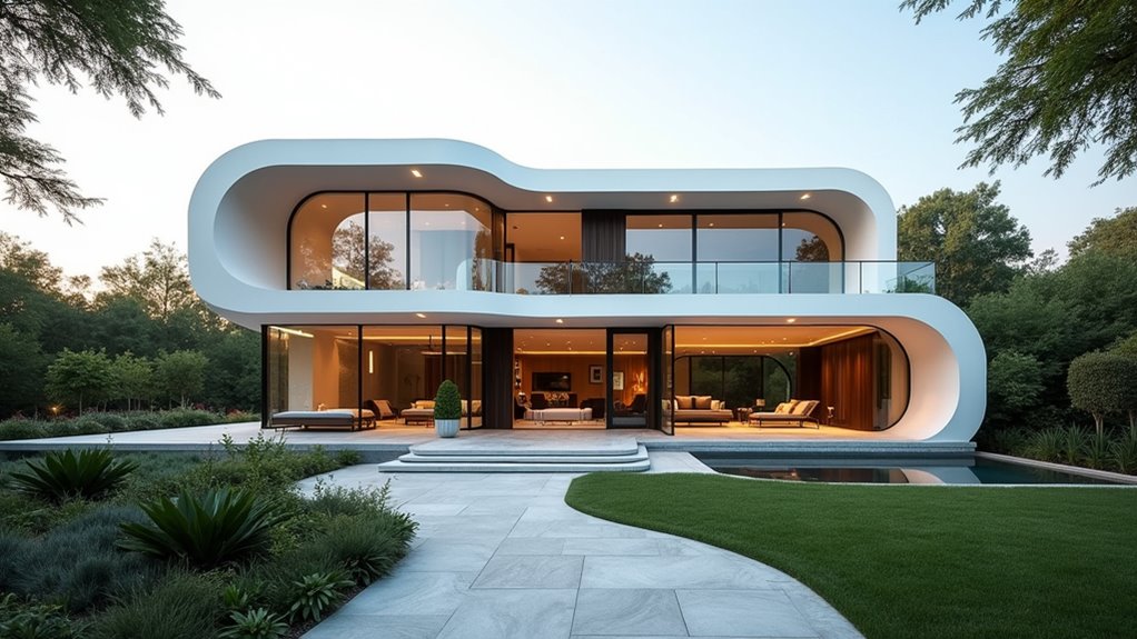welcoming rounded corner aesthetics