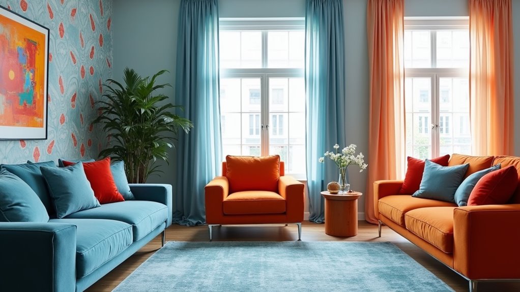 bold color combinations showcased