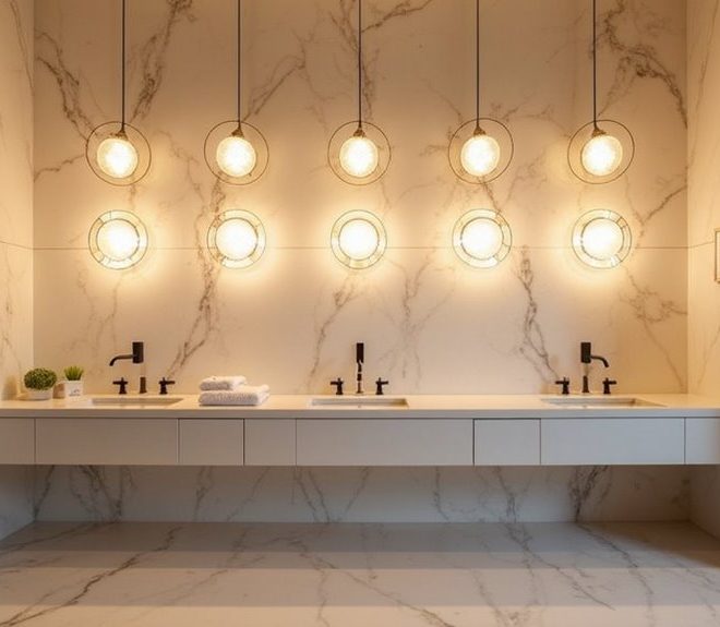 7 Stunning Circular Bathroom Lights for Your Home