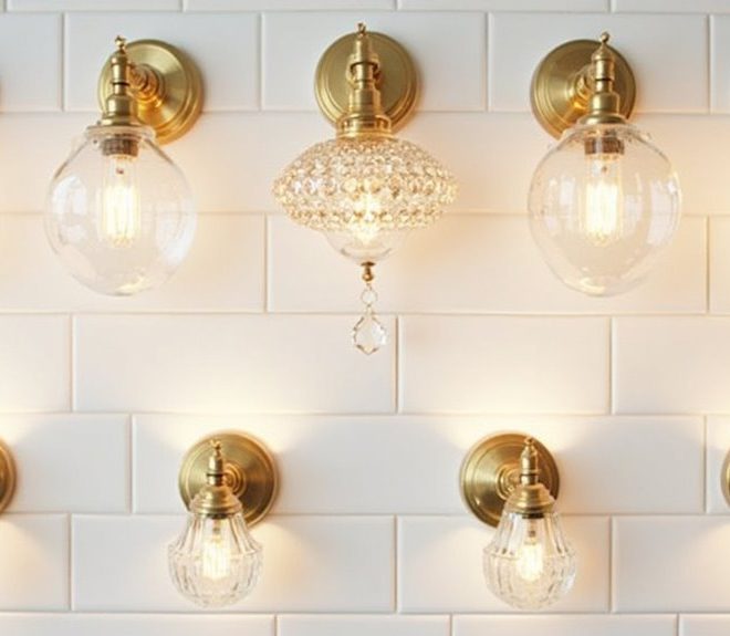 7 Stunning Gold Bathroom Light Fixtures Available at Home Depot