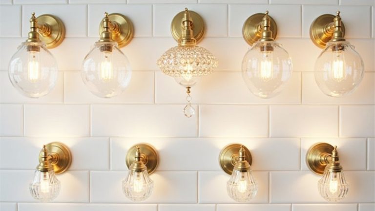 7 Stunning Gold Bathroom Light Fixtures Available at Home Depot