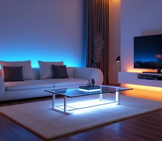 3 Stunning LED Light Living Room Furniture Pieces for Your Home